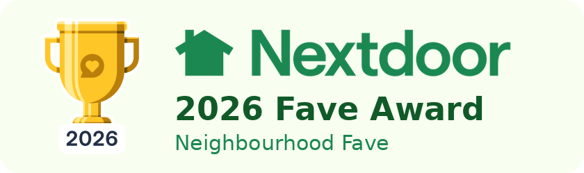TrustNico Nextdoor Neighbourhood Fave 2026 award